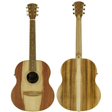 Cole Clark Little Lady 2 CCLL2E-RDBL Redwood Top with Blackwood Back and Sides