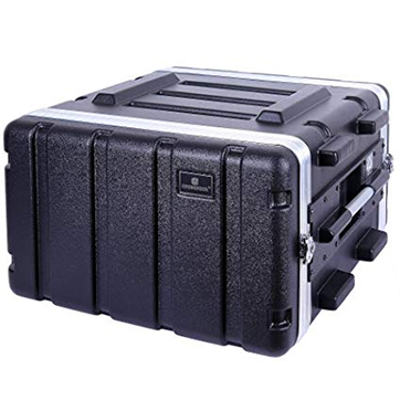Crossrock CRA860 6U Rack Case Heavy Duty Hardware Standard 19.25