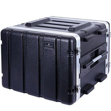 Crossrock CRA860 8U Rack Case Heavy Duty Hardware Standard 19.25