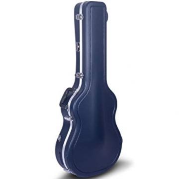 Crossrock CRA860CBL Classical Guitar Case ABS Molded, Blue
