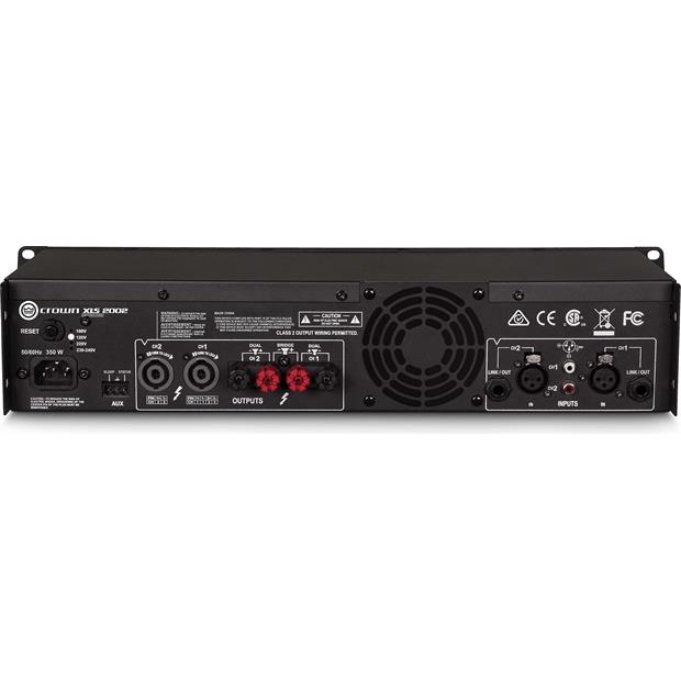 Crown XLS 2002 Two-channel, 650W at 4ohm Power Amplifier - Image 2