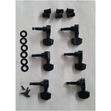Dixon SKG371BK Electric Machine Heads 3+3 Black