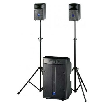 AMICO10USB 15" + 2x(6.5"+1") PORTABLE ACTIVE SYSTEM 500W + 2x150M RMS