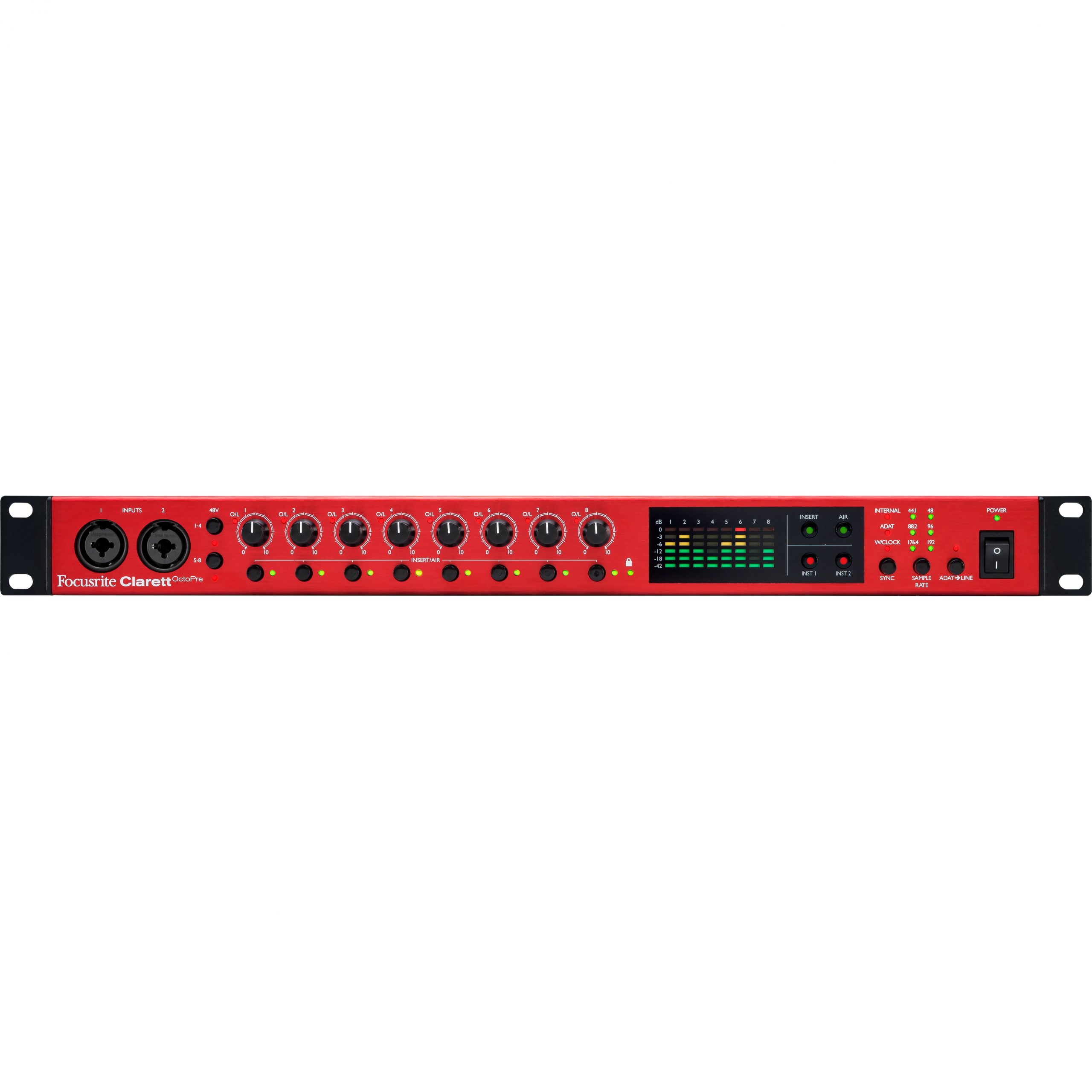 Focusrite OctoPre MkII Dynamic 8 channel Mic Pre - Son Sound