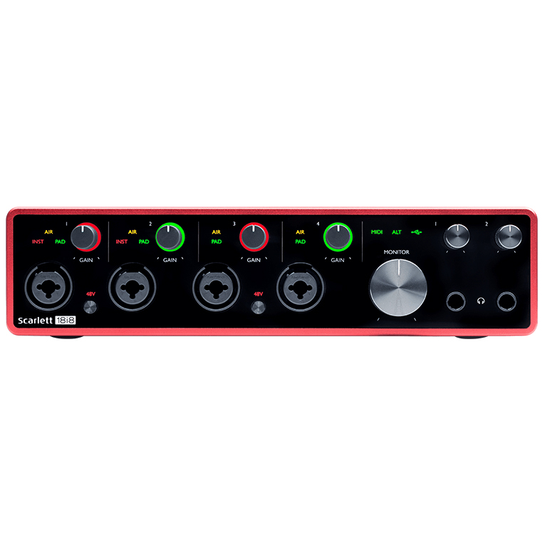 Focusrite Scarlett 18i8 3rd Gen Audio Interface