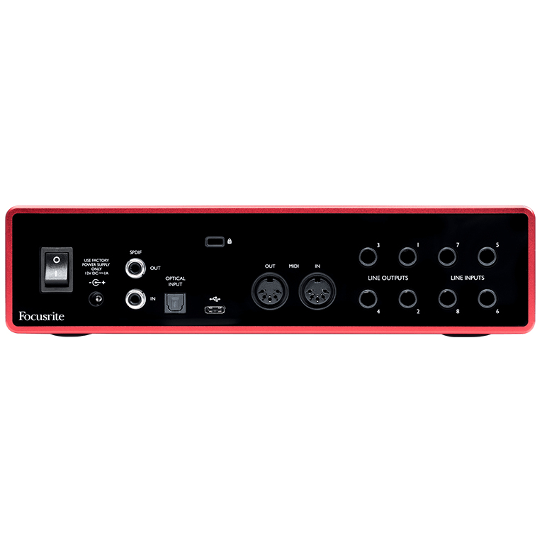 Focusrite Scarlett 18i8 3rd Gen Audio Interface - Image 2