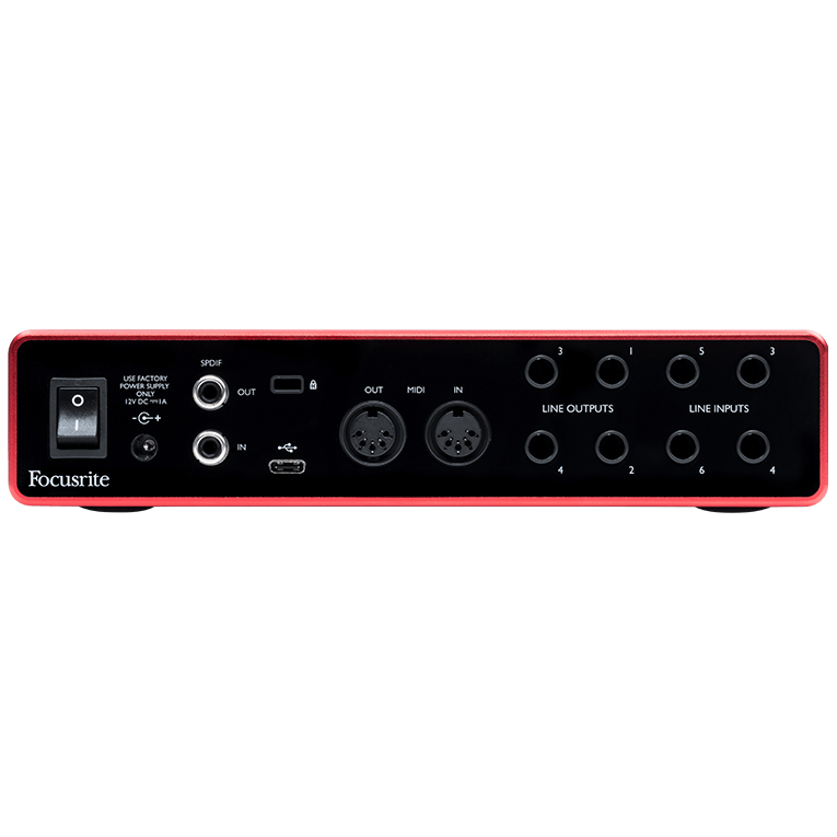 Focusrite Scarlett 8i6 3rd Gen Audio Interface - Image 2
