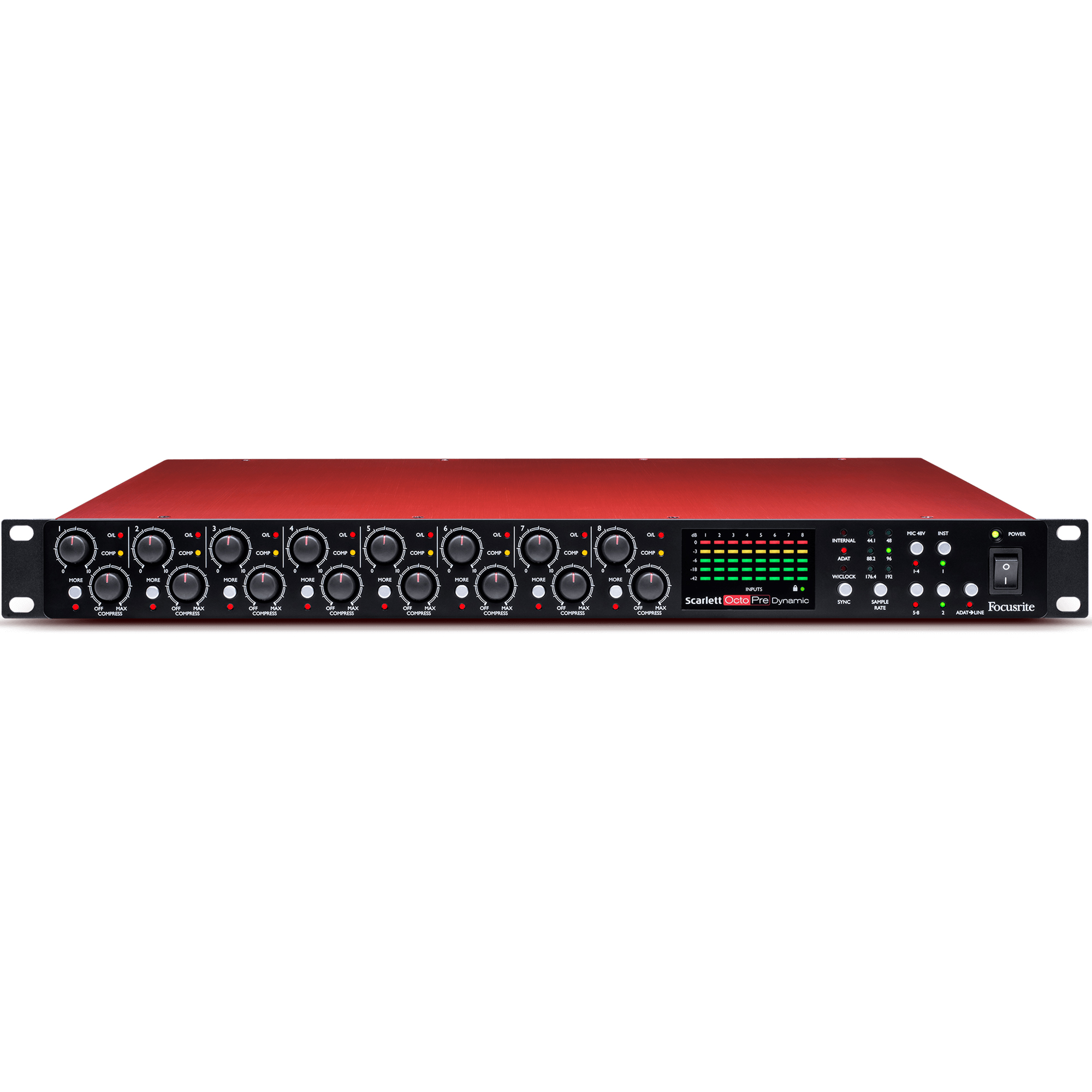 Focusrite Scarlett OctoPre Dynamic 8-Channel Mic Pre