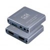 HDMI PASS TROUGH TO USB CAPTURE CARD WITH MIC IN AUDIO OUT