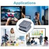 HDMI PASS TROUGH TO USB CAPTURE CARD WITH MIC IN AUDIO OUT