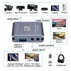 HDMI PASS TROUGH TO USB CAPTURE CARD WITH MIC IN AUDIO OUT