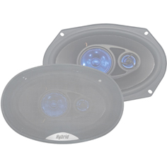 HYBRID CF693-1 6 x 9" 70W RMS 3-way Full Range Coaxial Speaker