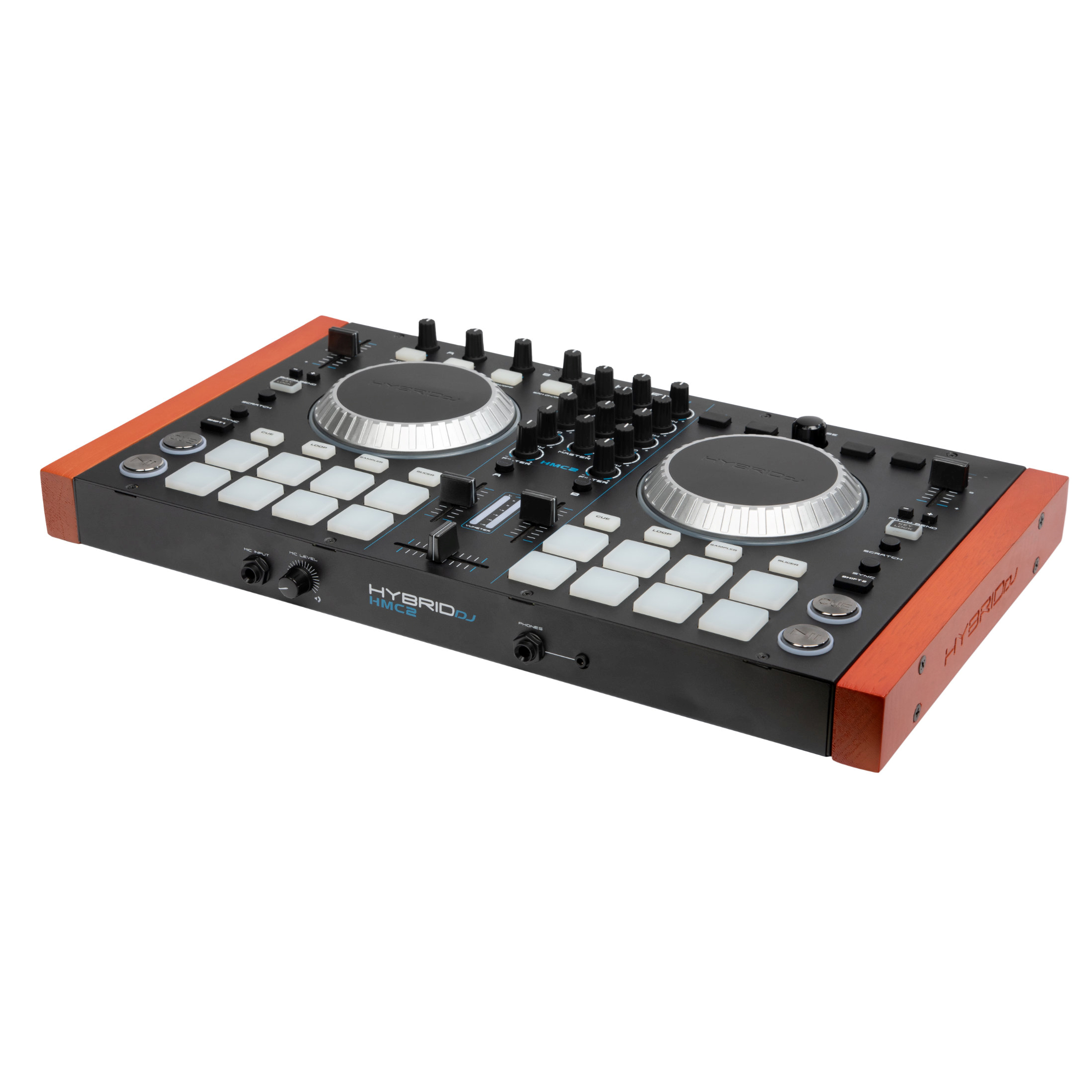 Hybrid DJ HMC2 2Ch DJ Controller Son Sound