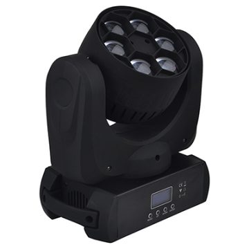 Hybrid HMH 6 6pcs, 15W, RGBW, 4-in-1 Moving Head
