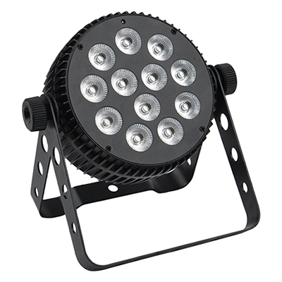 Hybrid HSS 12.6 12pcs, 8W, RGBWAV Aluminium Diecast LED Par can