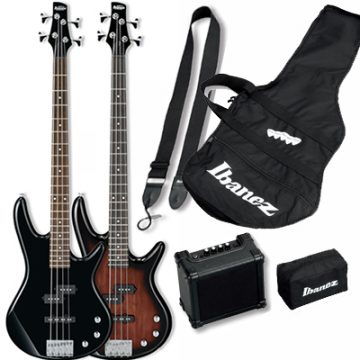 Ibanez IJSR190 4-String Electric Bass Guitar Pack