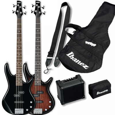 Ibanez IJSR190 4-String Electric Bass Guitar Pack