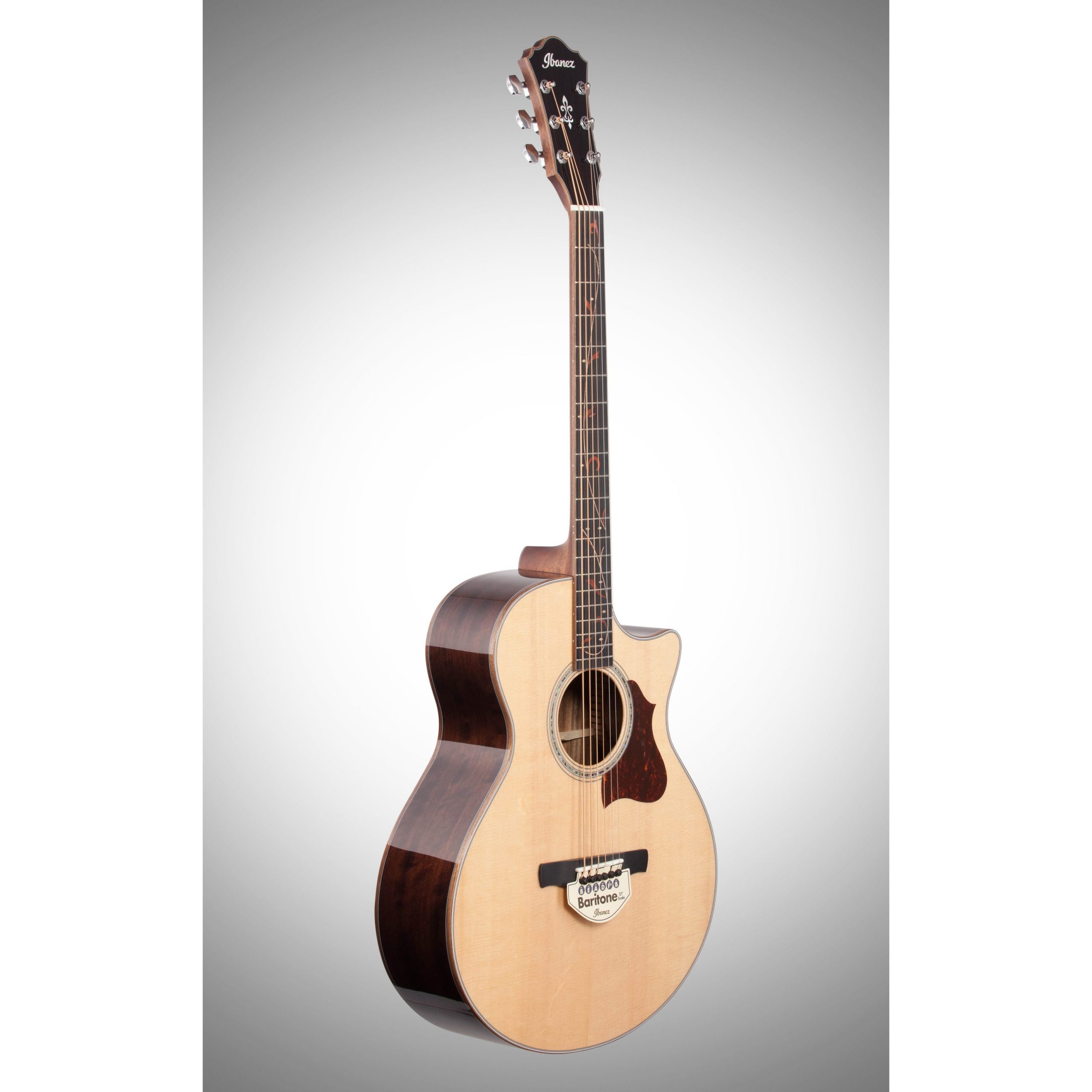 Ibanez AE255BT-NT AE Series Baritone Acoustic Electric Guitar - Image 3