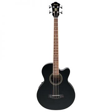 Ibanez AEB8E-BK Acoustic Bass Series 4 String Electric Acoustic Bass