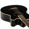 Ibanez AEB8E-BK Acoustic Bass Series 4 String Electric Acoustic Bass