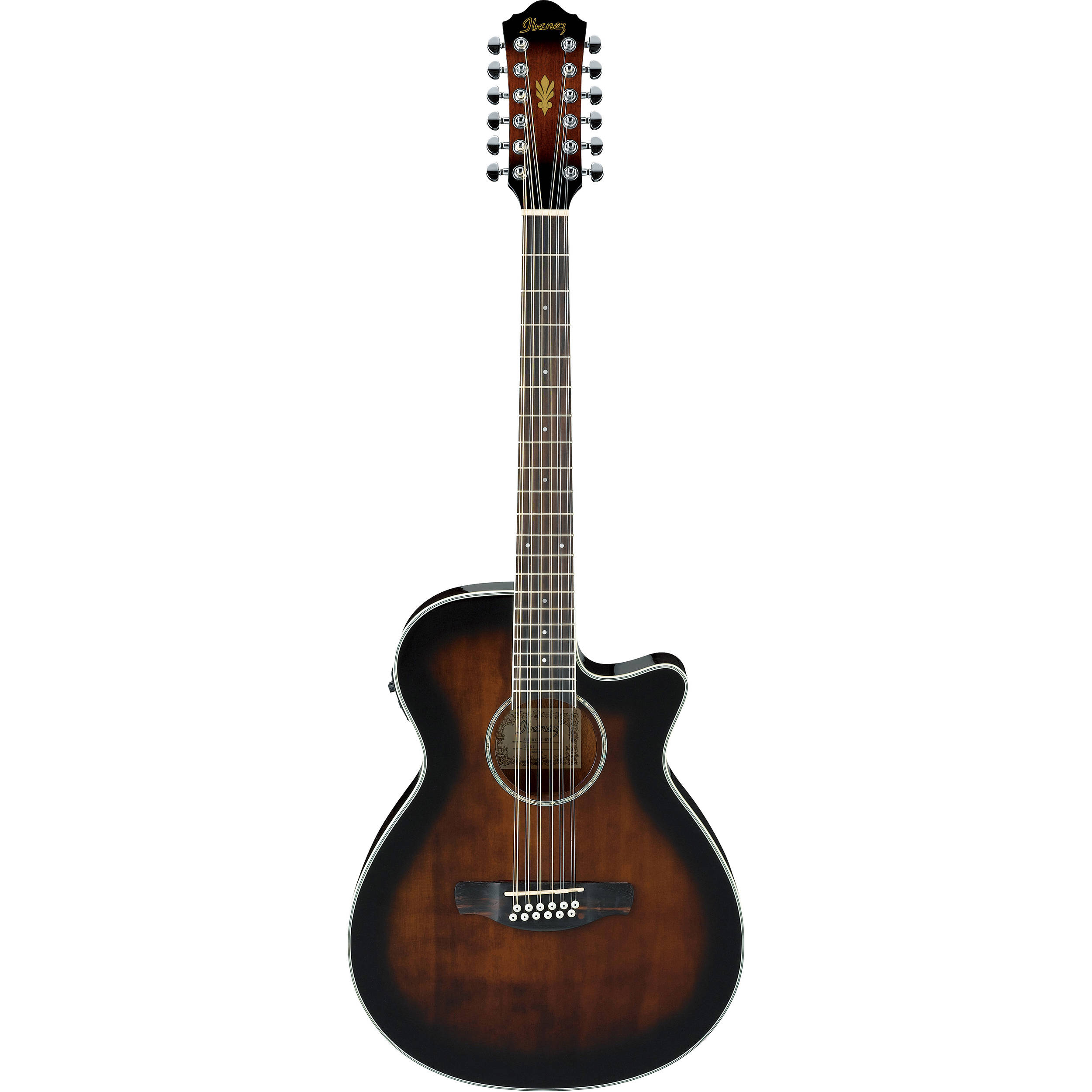 Ibanez AEG1812IIDVS AEG Series 12 String Acoustic Electric Guitar