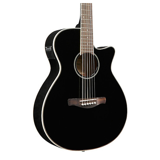 Ibanez AEG8E-BK AEG Series Acoustic Electric Guitar - Image 3