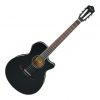 Ibanez AEG8TNE-BKF AEG Series 4/4 Slim Acoustic Electric Classical Guitar