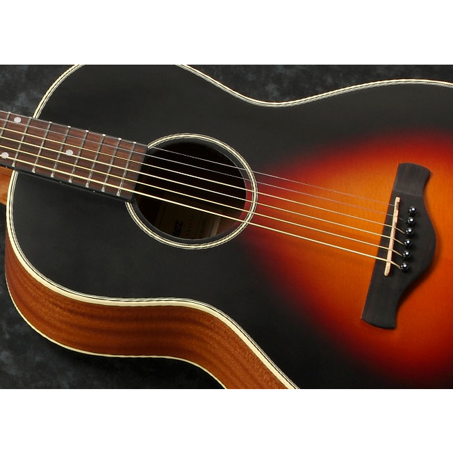 Ibanez AN60-BSM Artwood Series Parlor Acoustic Guitar - Image 3