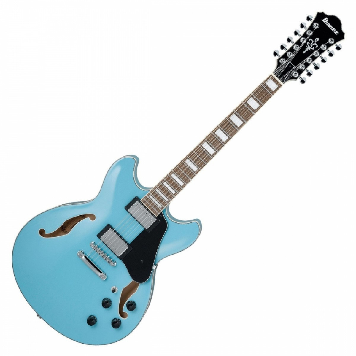 Ibanez AS7312-MTB AS Series AS Artcore 12 String Double Cut-Away Hollow Body Electric Guitar - Image 2