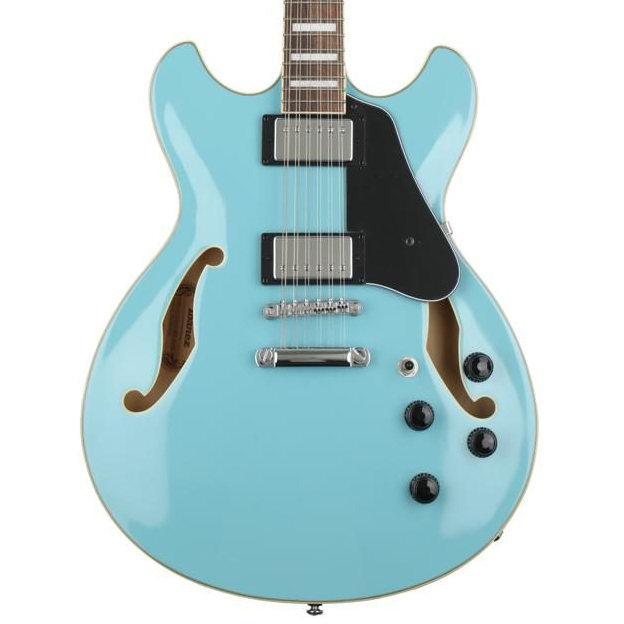 Ibanez AS7312-MTB AS Series AS Artcore 12 String Double Cut-Away Hollow Body Electric Guitar - Image 3