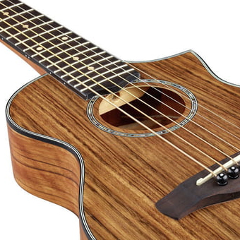 Ibanez EWP14WB Piccolo Acoustic Guitar with Bag - Image 3