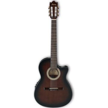 Ibanez GA35TCE-DVS Classical Series Thinline Cut-Away Classical Acoustic Electric Guitar
