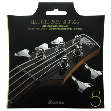 Ibanez IEBS5C 5 String Coated 45-130 Light Top Medium Bottom Bass Strings