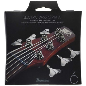 Ibanez IEBS6C 32-130 6 String Nickel Light Top Medium Bottom Coated Bass Guitar String