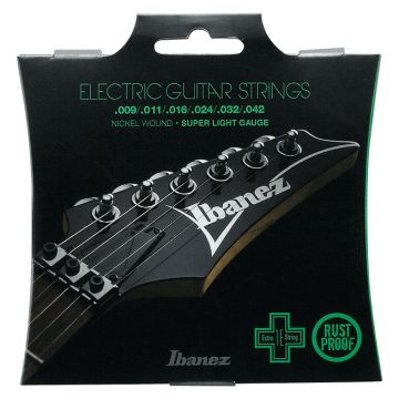 Ibanez IEGN6CW 9-42 Super Light Nickel Wound Coated Electric Guitar Strings