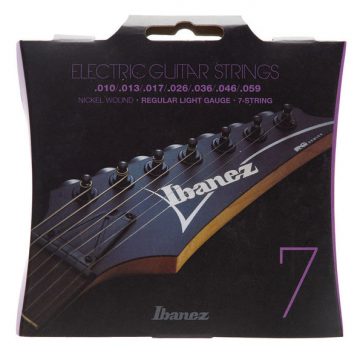 Ibanez IEGS71 10-59 Nickel Wound Regular Light 7 String Electric Guitar Strings