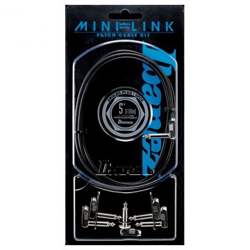 Ibanez PA01K5L Mini Link 1.5m 1/4 Inch Angled Patch Cable Kit