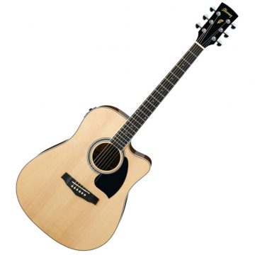 Ibanez PF15ECE-NT PF Performance Series Dreadnought Acoustic Electric Guitar