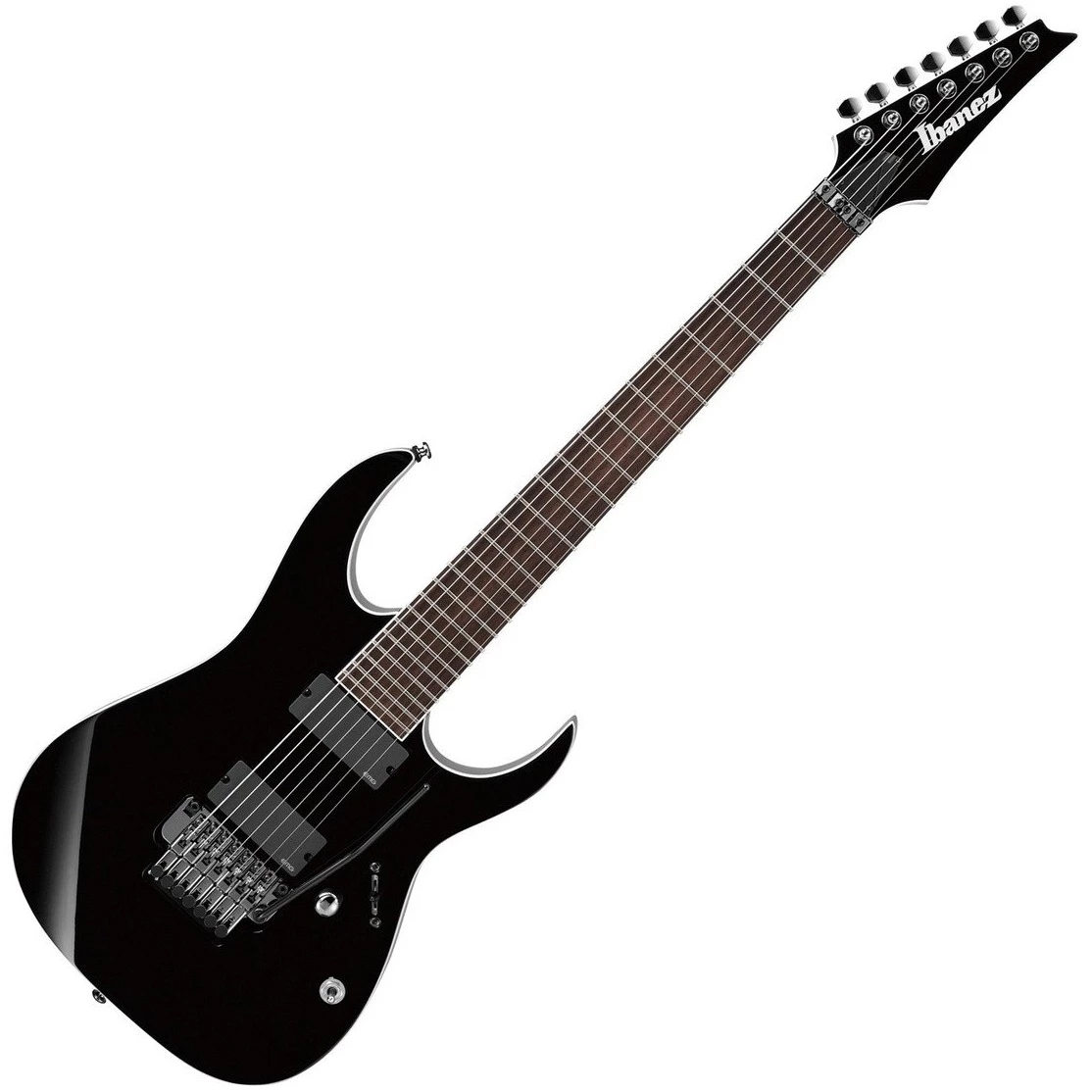 Ibanez RGIR27E-BK Iron Label 7 String Electric Guitar