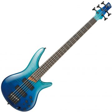 Ibanez SR875-BRG SR Series 5 String SR875 Bass Guitar