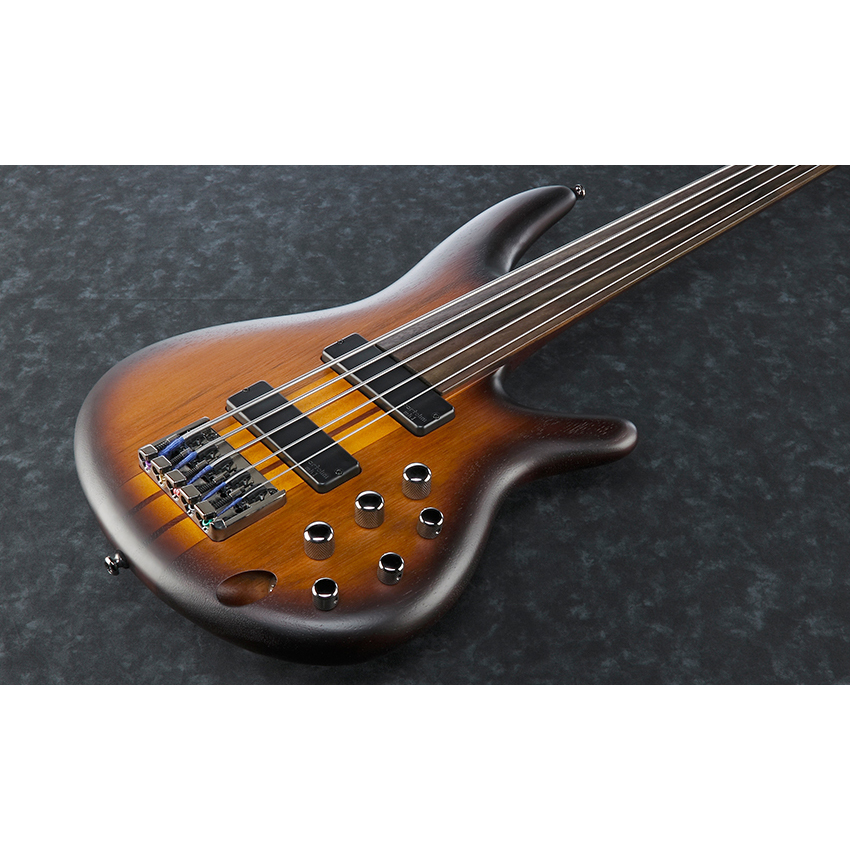 Ibanez SRF705-BBF SR Workshop Series 5 String Fretless Bass Guitar - Image 3