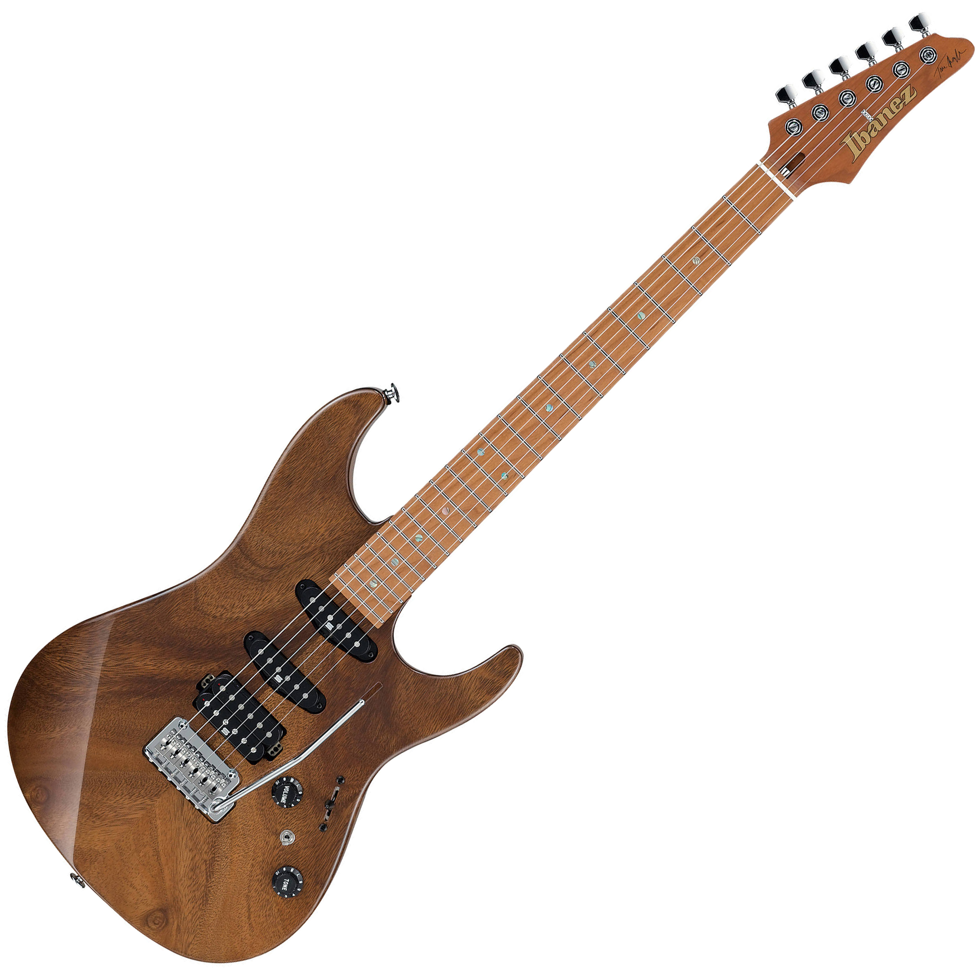 Ibanez TQM1-NT Tom Quayle Signature Electric Guitar