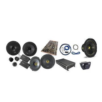 KICKER COMBO2 with 12Inch 4ohm CompC Subwoofer