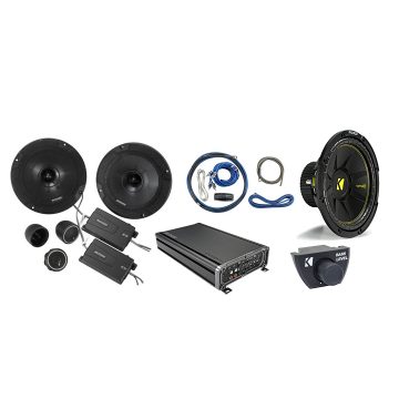 KICKER COMBO1 with 12Inch 4ohm CompC Subwoofer