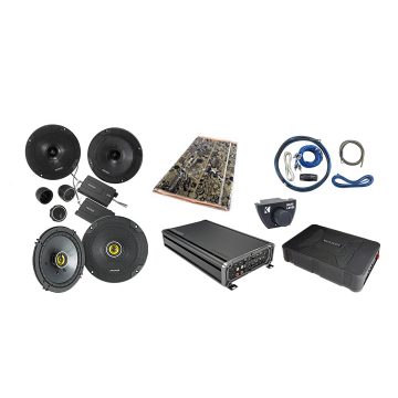KICKER Combo 2 (Bakkie) with 10inch Hideway Powered Subwoofer