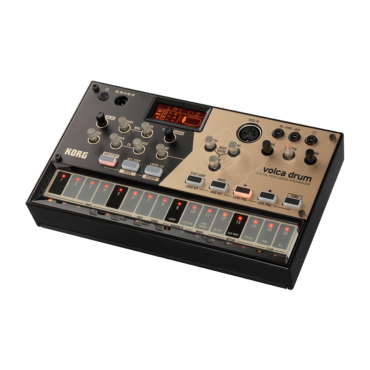 KORG Volca Drum Digital Percussion Synthesizer - Image 2