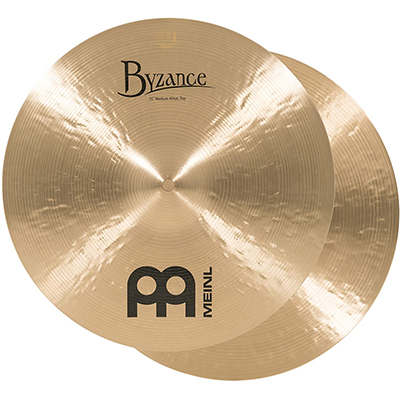 Meinl Cymbals Byzance 15" Traditional Medium Hi Hats
