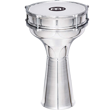 Meinl HE104 Darbuka 8" x 14 1/2" Aluminium Plain