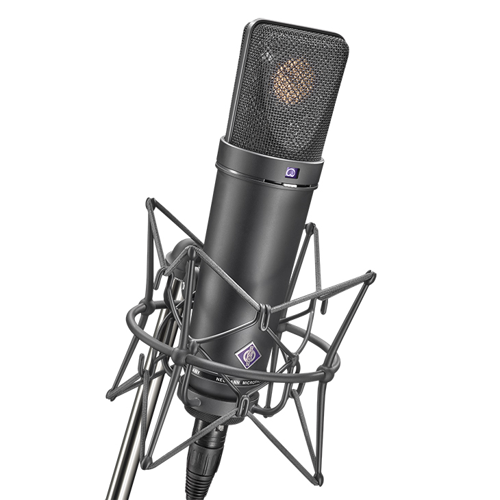 NEUMANN U 87 Ai MT Studio Set Condenser Microphone ( Matte Black)