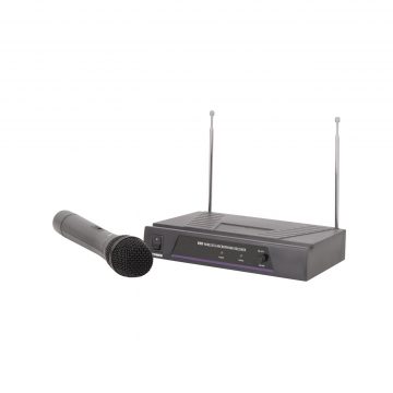 VH1 HANDHELD MIC VHF WRLS SYSTEM 173.8 ABS CASE